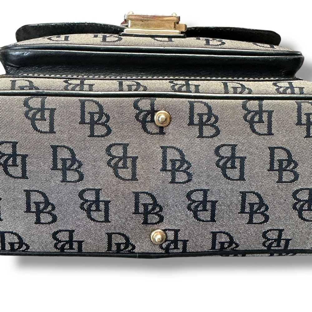 Dooney & Bourke Signature Front Clasp Monogrammed Satchel - Picture 10 of 10